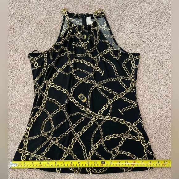 Women's MICHAEL KORS Chain Halter Top - Picture 6 of 8